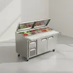 Turbo Air TST-72SD-D2LR-FB-N