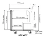 Turbo Air TWR-60SD-N