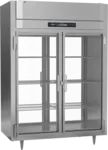 Victory Refrigeration RSA-2D-S1-EW-PT-G-HC 58.38'' Pass-Thru Refrigerator