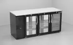 Victory Refrigeration VBBN72HC-FG-PT-B
