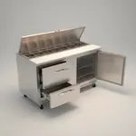 Victory Refrigeration VSPD60HC-16-2