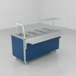 Vollrath 9861106 88" Cafeteria Single Deck with Tempered Glass
