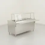 Vollrath 9861603 46" Cafeteria Single Deck with Stainless Steel