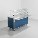 Vollrath 9861801 28" Cafeteria Double-Deck with Tempered Glass