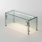 Vollrath FC-6BG-041C-LED 6-Series Cafeteria-Style Breath Guard