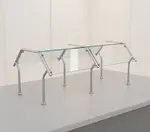 Vollrath NCB98663 NSF2 Contemporary Breath Guard-Double