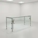 Vollrath SS-6BG-021C 6-Series Cafeteria-Style Breath Guard