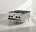 Wells HDHP-2430G 4 Burner Countertop Gas Hotplate