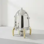 Winco 903A Virtuoso Coffee Urn - 3 Gallon with Gold Legs