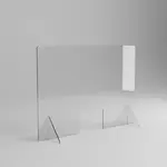 Winco ACSS-4832W Safety Shield with Window