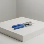 Winco CO-901 Twist & Out Can Opener with Soft Grip Handle