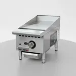 Winco NGGD-12T 12" Countertop Gas Griddle with Controls