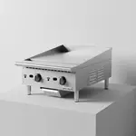 Winco NGGD-24T Countertop Gas Griddle with Controls