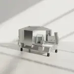 Winco TTS-250 Manual Tomato Slicer with Stainless Steel Blade