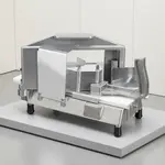 Winco TTS-250S Manual Tomato Slicer with Serrated Blade