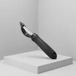 Winco VP-304 Peeler - 7-1/2" Stainless Steel with Soft Grip Handle