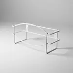 Winco WHW-11 Large Glove Box Holder - White Steel